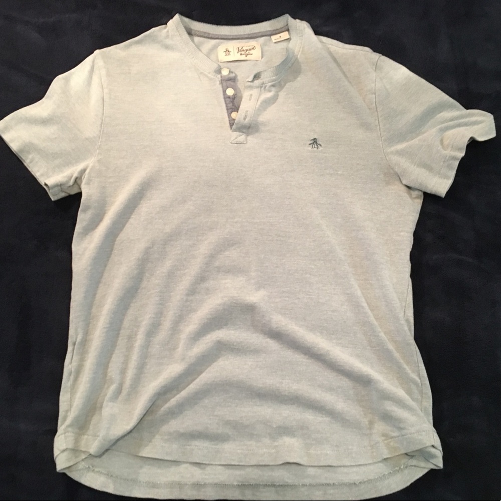 Penguin Henley t-shirt - M